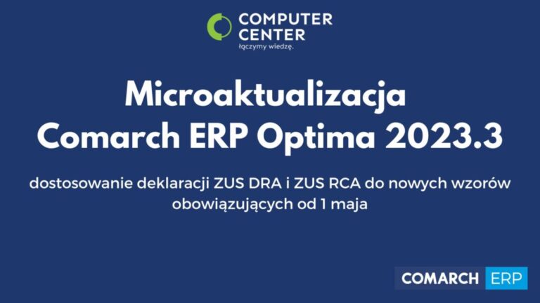 Nowe wzory ZUS DRA i ZUS RCA