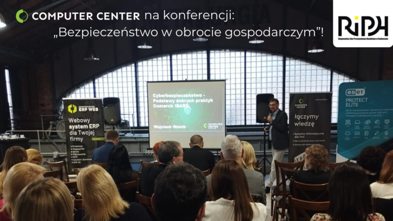 Computer Center na konferencji „Bezpieczeństwo w obrocie gospodarczym”