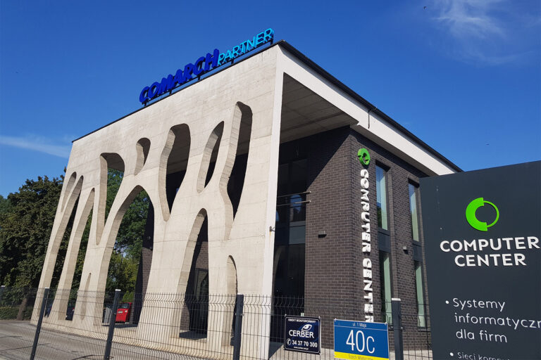 Nowoczesne biuro Computer Center