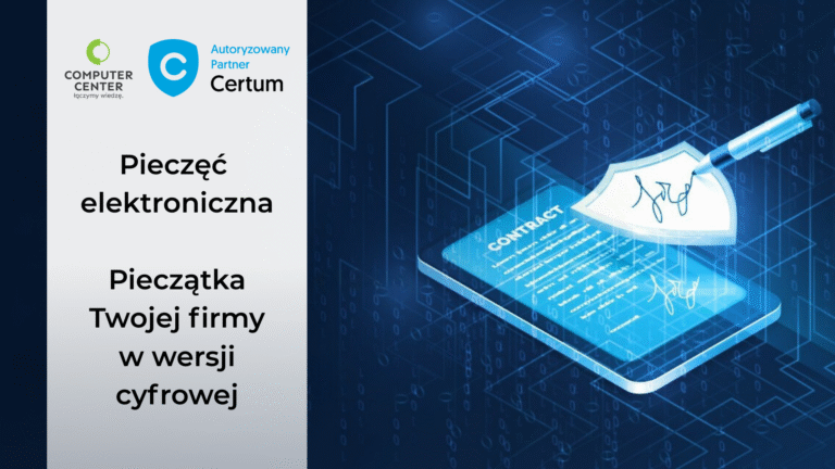 Jak działa pieczęć elektroniczna Certum i do czego służy?