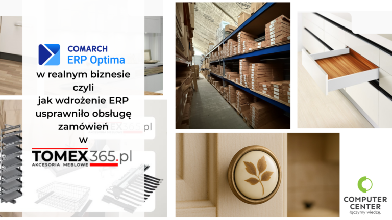 Wdrożenie ERP w Tomex – realne przyspieszenie obsługi zamówień