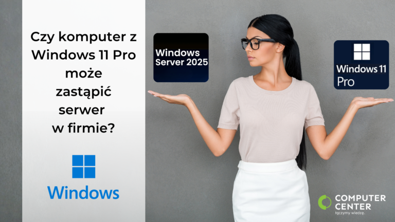 Czy Windows 11 Pro może zastąpić serwer? Porównanie z Windows Server 2025.